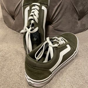 Vans Old Skool Olive Suede/Canvas